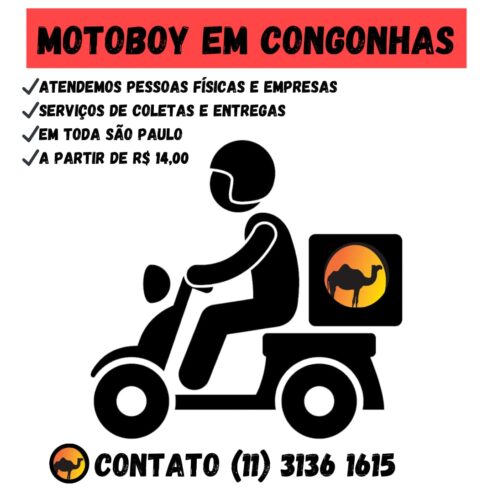 Serviços de motoboy