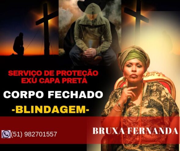 Fechamento de corpo | Blindagem espiritual – Bruxa Fernanda