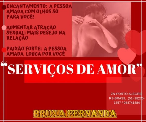 Amarração Amorosa | Serviços de Amor – Bruxa Fernanda